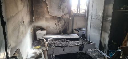 اندلاع حريق داخل شقة سكنية في حيفا